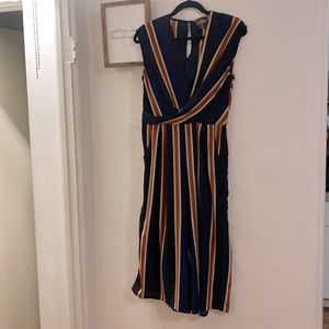 Boutique wide legged angle length jumper